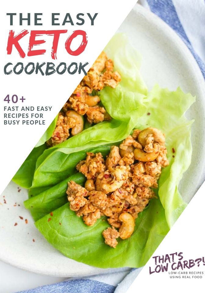 The Easy Keto Cookbook Image of cover of "The Easy Keto Cookbook"