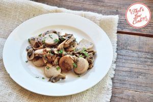 Low Carb Sausage And Mushrooms Recipe