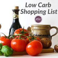 Low Carb Shopping List - From That's Low Carb?!
