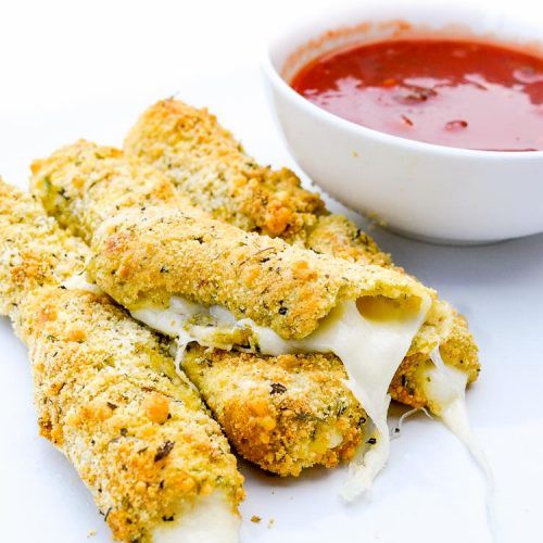 Low Carb Cheese Sticks Recipe (Keto Mozzarella Sticks) | That's Low Carb?!