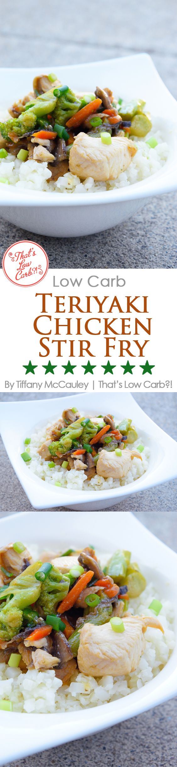 Low Carb Teriyaki Chicken Stir Fry