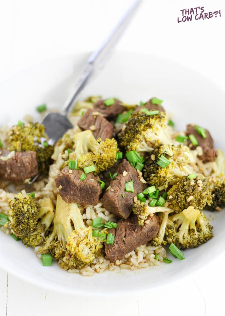 Keto beef and broccoli slow online cooker