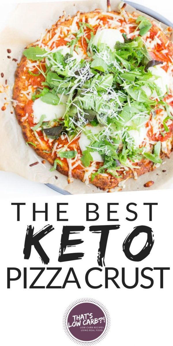 Keto Pizza Crust Recipe | Low Carb Recipes by That's Low Carb?!