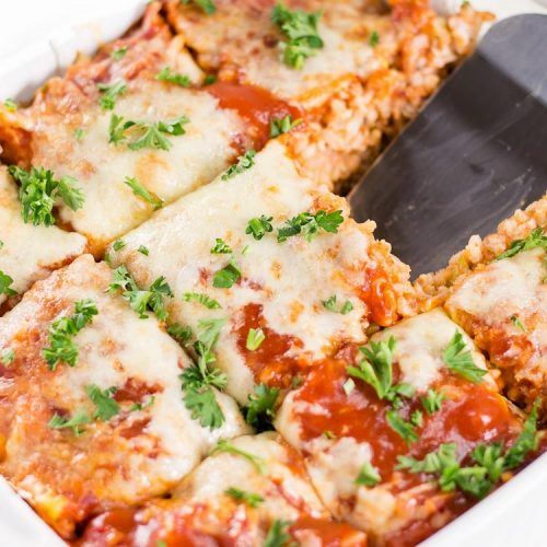 Low Carb Chicken Enchilada Casserole | Recipes by That's Low Carb!?