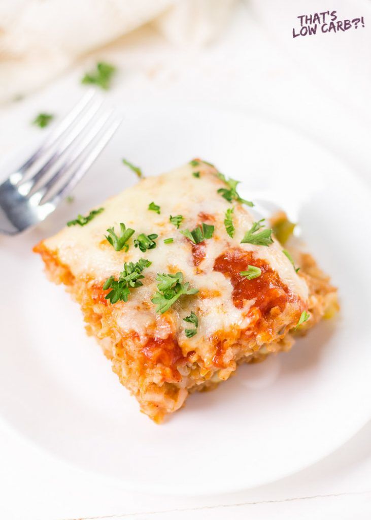 Low Carb Chicken Enchilada Casserole | Recipes by That's Low Carb!?