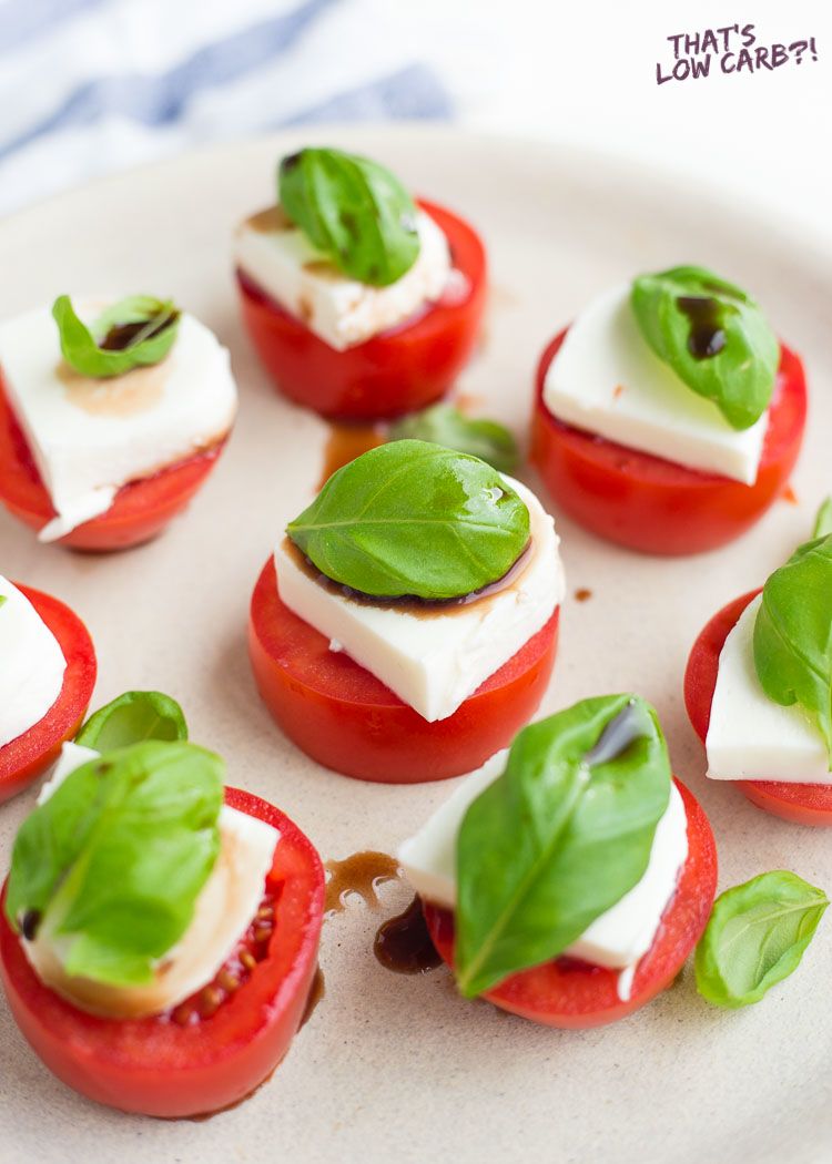 Keto Caprese Salad Recipe | Keto Low Carb Recipes by That's Low Carb?!